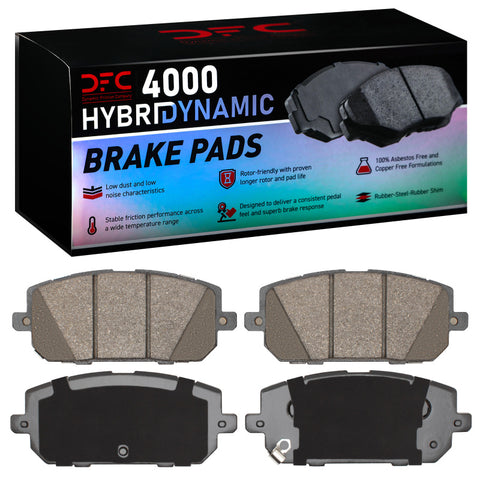 DFC 23-25 Mazda Cx-50 Front 4000 Hybridynamic Brake Pads - 4000-2426-10