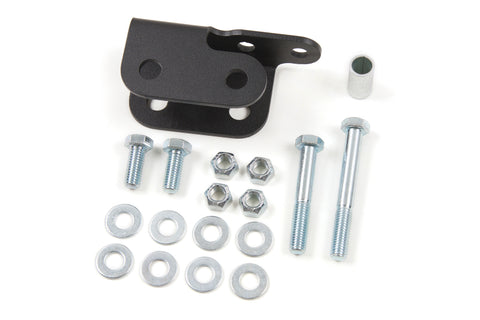 Zone Offroad 07-18 Jeep Wrangler JK 2-3in Track Bar Relocation Bracket - ZONJ5308