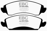 EBC 09-14 Cadillac Escalade 6.0 Hybrid Extra Duty Front Brake Pads - ED91830