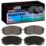 DFC 16-26 Kia Soul EV Front 4000 Hybridynamic Brake Pads - 4000-1855-00