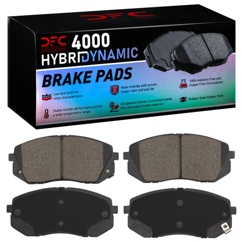 DFC 16-26 Kia Soul EV Front 4000 Hybridynamic Brake Pads - 4000-1855-00