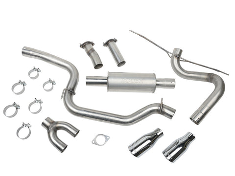 Roush 2012-2019 Ford ST Focus Hi-Flow Performance Exhaust Kit - 421610