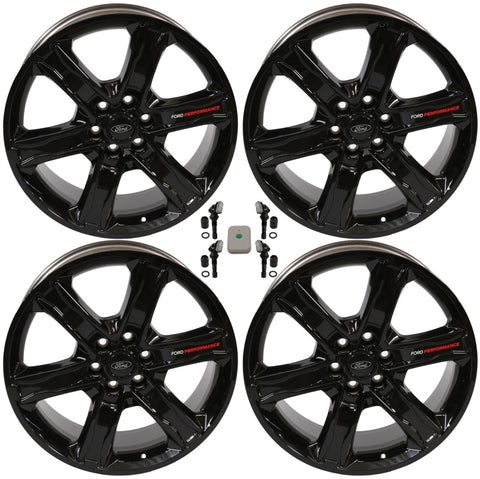 Ford Racing 15-23 F-150 22x9.5in Wheel Kit - Gloss Black - M-1007K-S2295GB