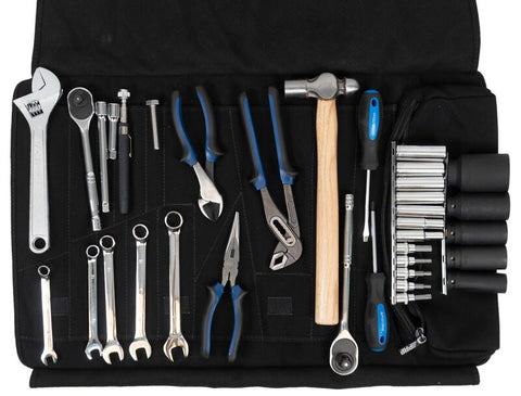 PRP Kawasaki KRX Roll Up Tool Bag w/ 35pc Tool Kit - E132
