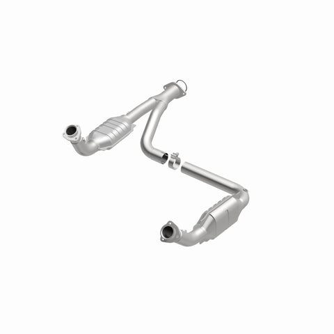 MagnaFlow Conv DF 07-09 Chevrolet/GMC Silverado/Sierra 2500 HD 6.0L Y-Pipe Assembly excludes Classic - 49644