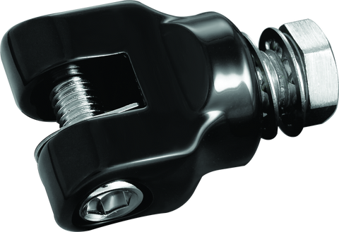 Kuryakyn Short Magnum Peg Mounts With 1/2in-13 Mounting Bolts Black - 7573