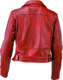 River Road Arabian Spice Leather Jacket Black Womens - Small - 094393