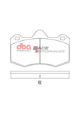 DBA 10-15 Lotus Evora Front RP Performance Brake Pads - DB1938RP