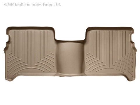 WeatherTech 04+ Nissan Titan Crew Cab Rear FloorLiner - Tan - 450192