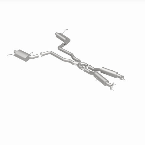 MagnaFlow 12 Jeep Grand Cherokee V8 6.4L Dual Split Rear Exit Stainless Cat Back Performance Exhaust - 15064
