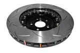 DBA 07-11 Audi S6 Front 5000 Series Slotted Rotor w/Black Hat - 52778BLKS