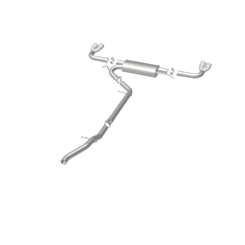 MagnaFlow 15-17 GMC Terrain V6 3.6L 409SS Cat-Back Exhaust Quad Split Rear with 3in Polished Tips - 19114