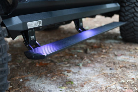 AMP Research 18-23 Jeep Wrangler JL 2DR PowerStep XL - Black (Incl OEM Style Illumination) - 77133-01A