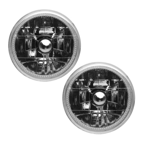 Oracle Lighting 97-06 Jeep Wrangler TJ Pre-Assembled LED Halo Headlights -UV/Purple - 7081-007