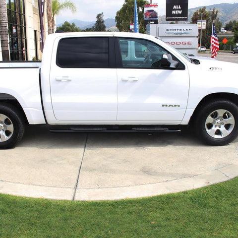 Westin 19-20 Ram 1500 Quad Cab (Excludes Ram 1500 Classic) PRO TRAXX 4 Oval Nerf Step Bars - Black - 21-24095