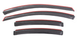 AVS 11-15 Chevy Cruze Ventvisor In-Channel Front & Rear Window Deflectors 4pc - Smoke - 194611