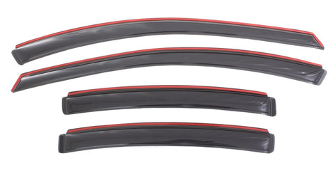 AVS 11-15 Chevy Cruze Ventvisor In-Channel Front & Rear Window Deflectors 4pc - Smoke - 194611
