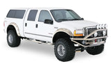 Bushwacker 99-10 Ford F-250 Super Duty Styleside Cutout Style Flares 2pc 81.0in Bed - Black - 20044-02