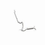 MagnaFlow 12-14 Jeep Wrangler 4dr Single Straight Rear P/S Exit Stainless C/B Performance Exhaust - 15117