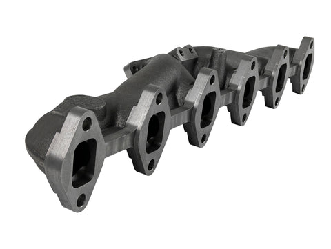 aFe Power BladeRunner Ported Ductile Iron Exhaust Manifold 94-98 Dodge Diesel Trucks L6-5.9L (td) - 46-40044-1