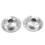 Power Stop 07-10 Kia Rondo Rear Evolution Drilled & Slotted Rotors - Pair - JBR1380XPR