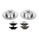 Power Stop 99-10 Saab 9-5 Rear Z23 Evolution Sport Brake Kit - K3080