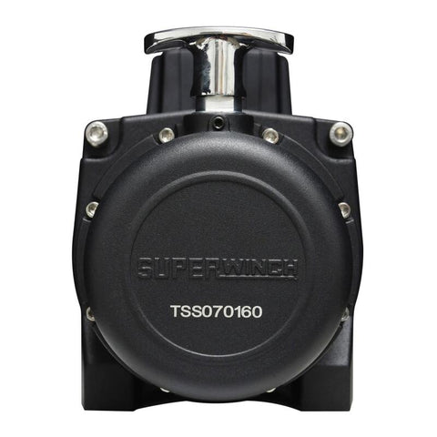 Superwinch 11500 LBS 12V DC 3/8in x 80ft Synthetic Rope Tiger Shark 11500 Winch - 1511201