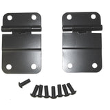 Rugged Ridge 76-86 Jeep CJ Black Lower Tailgate Hinge Set - 11207.01