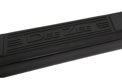 Dee Zee 14-19 Chevrolet Silverado Tubes - 3In Round Black Steel ExtCab - DZ372521