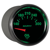 Autometer GS 52mm 140-300 Deg F Short Sweep Electronic Oil Temperature Gauge - 3848