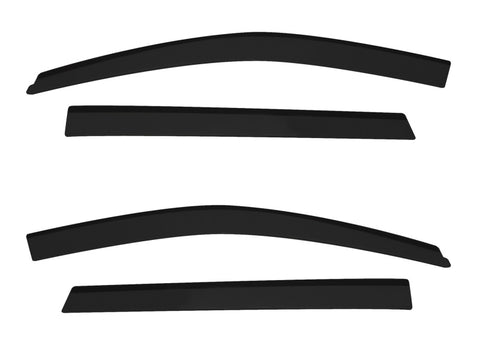 AVS 08-18 Buick Enclave Ventvisor Low Profile Deflectors 4pc - Smoke - 894021