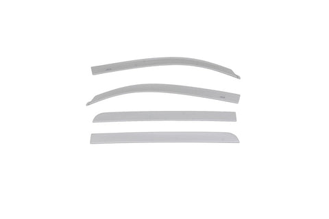 AVS 19-21 Toyota Tundra Crewmax Low Profile Color Match Ventvisors 4pc - Silver Sky Metallic - 894012-1D6