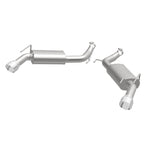 MagnaFlow Street Series Axle Back 14-15 Chevy Camaro 6.2L V8 SS Polished Dual Split Rear Exit - 19185