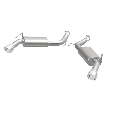 MagnaFlow Street Series Axle Back 14-15 Chevy Camaro 6.2L V8 SS Polished Dual Split Rear Exit - 19185