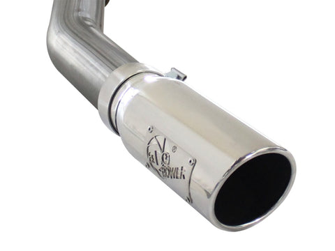 aFe MACHForce XP SS Exhaust 3in Cat-Back w/4.5in Polished Tip 11-14 Ford F150 Ecoboost V6 3.5Ltt - 49-43067-P
