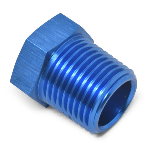 Russell Performance 1/2in Male to 3/8in Female Pipe Bushing Reducer (Blue) - 661580
