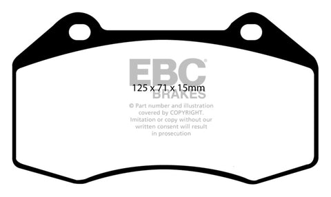 EBC 08-10 Chevrolet Cobalt SS Bluestuff Front Brake Pads - DP51539NDX