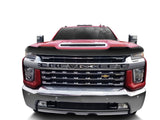 AVS 20-22 Chevrolet Silverado 2500 / 3500 HD Bugflector II High Profile Hood Shield - Smoke - 25711