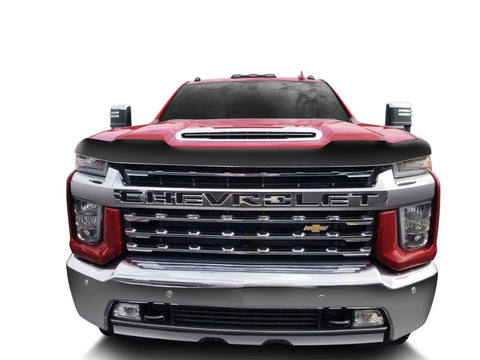AVS 20-22 Chevrolet Silverado 2500 / 3500 HD Bugflector II High Profile Hood Shield - Smoke - 25711