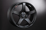 SSR GTV01 18x8.5 5x114.3 40mm Offset Flat Black Wheel 05-07 STI / 11+ tC - T418850+4005GMB