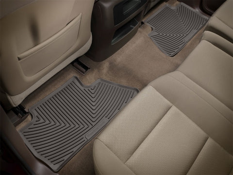 WeatherTech 11-13 Infiniti QX / 14-18 QX80 / 17-18 Nissan Armada Rear Rubber Mats - Cocoa - W459CO