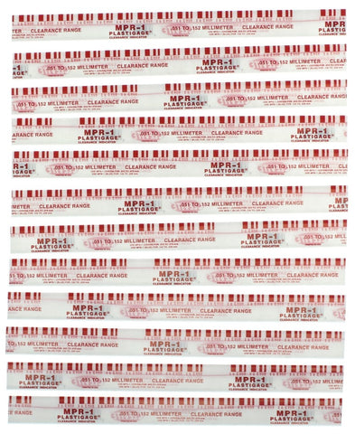 Clevite Plastigage Red Plastigage - 12 Pack - MPR1
