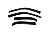 AVS 98-02 Chevy Prizm Ventvisor Outside Mount Window Deflectors 4pc - Smoke - 94033
