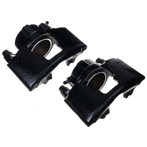 Power Stop 94-97 GMC Yukon Front Black Caliper w/o Bracket (Pair) - S4297BLK