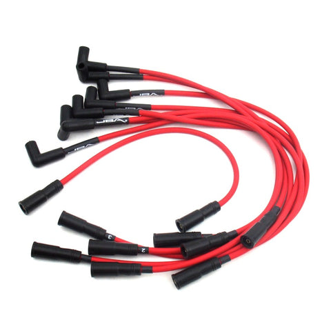 JBA 96-99 GM 5.0L/5.7L Truck Ignition Wires - Red - W0832