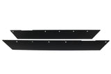 Fishbone Offroad 97-06 Jeep Wrangler TJ Steel Rock Slider W/O Tube Step - Black Textured Powdercoat - FB23027