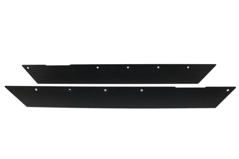 Fishbone Offroad 97-06 Jeep Wrangler TJ Steel Rock Slider W/O Tube Step - Black Textured Powdercoat - FB23027