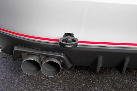 PERRIN 15-19 Subaru WRX/STI Tow Hook Kit (Rear) - Black - PSP-BDY-252BK