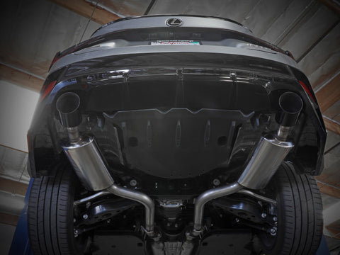 aFe Lexus IS350 14-22 V6-3.5L Takeda Axle-Back Exhaust System- Polished Tip - 49-36060-P