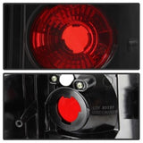 Spyder Jeep Grand Cherokee 05-06 Euro Style Tail Lights Black ALT-YD-JGC05-BK - 5005502